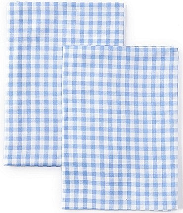 Image of Southern Living Gingham Grand Kitchen Towel, Set of 2