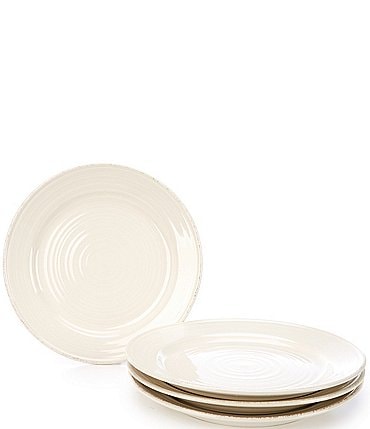 Image of Southern Living Piper Collection Glazed Salad Plates, Set of 4
