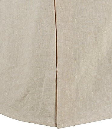 Image of Southern Living Heirloom Distressed Linen Bed Skirt