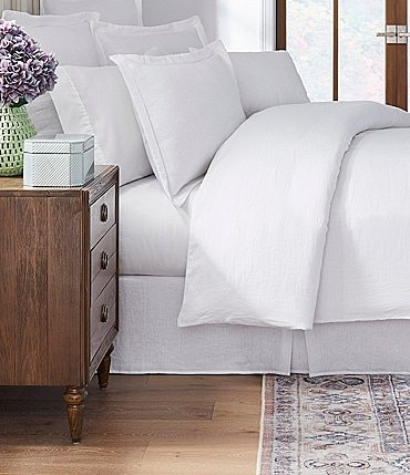 Image of Southern Living Heirloom Linen Collection Bed Skirt