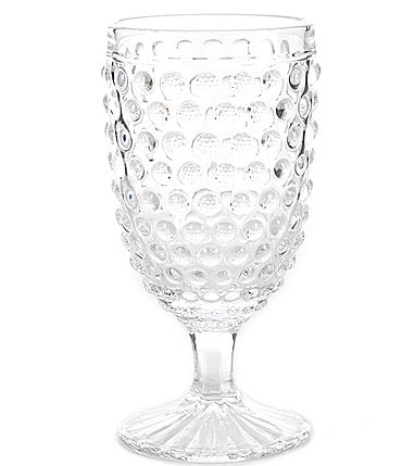 Image of Southern Living Hobnail Glass Goblet