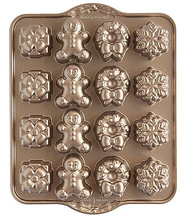 Image of Southern Living Holiday Teacakes Cakelet Pan