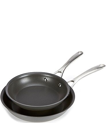 Image of Southern Living Kitchen Solution Collection Hard-Anodized Nonstick Twin Pack Open Skillet