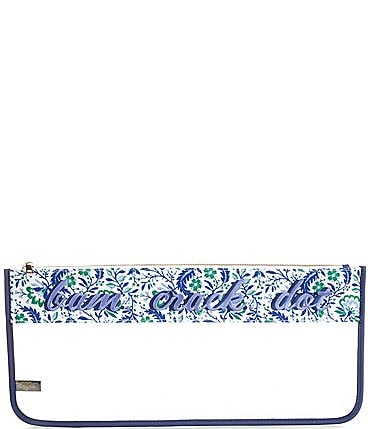 Image of Southern Living Mahjong Clear Tile Pouch