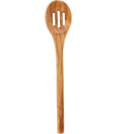 Image of Southern Living Olive Wood Slotted Spoon