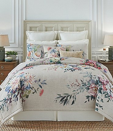 Image of Southern Living Printed Floral Comforter Mini Set