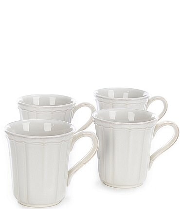 Image of Southern Living Richmond Collection Glazed Coffee Mugs, Set of 4