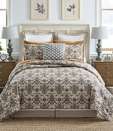 Image of Southern Living Sheridan Botanical Pattern Comforter Mini Set