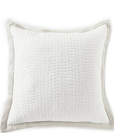 Image of Southern Living Simplicity Collection Addison Taupe Euro Sham