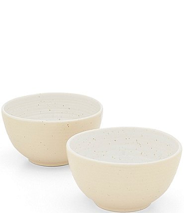 Image of Southern Living Simplicity Speckled Cereal Bowls, Set of 2