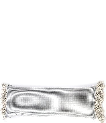 Image of Southern Living Simplicity Collection Fringe Bolster Pillow