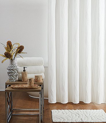 Image of Southern Living Simplicity Collection Oasis Shower Curtain