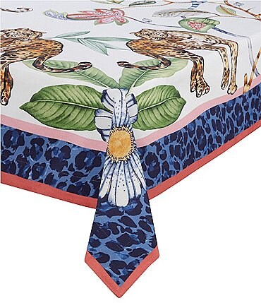 Image of Southern Living Status Cats Tablecloth