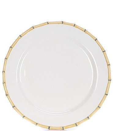 Image of Southern Living Gemma Collection Stoneware Bamboo Platter