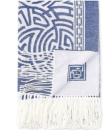 Image of Southern Living Taylor Fringed Throw
