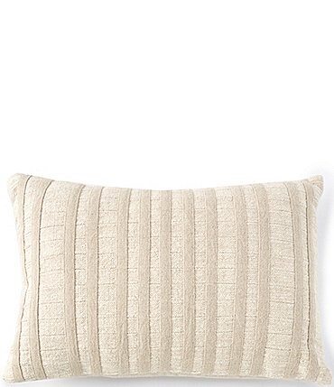 Image of Southern Living Textured Stripe Breakfast Pillow