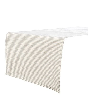 Image of Southern Living Ticking Stripe 72" Runner