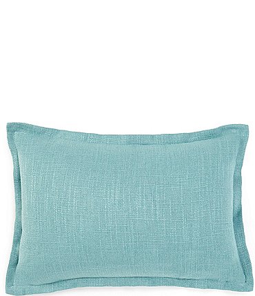 Image of Southern Living Velvet & Linen Reversible Lumbar Pillow