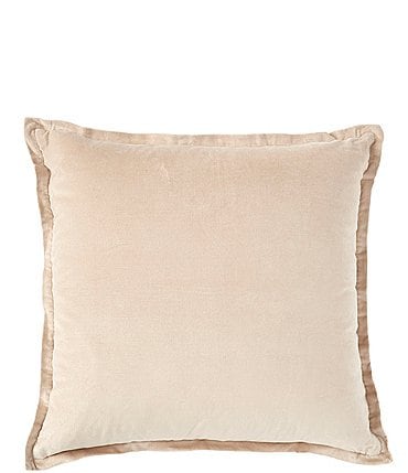 Image of Southern Living Velvet & Linen Reversible Oversize Square Pillow