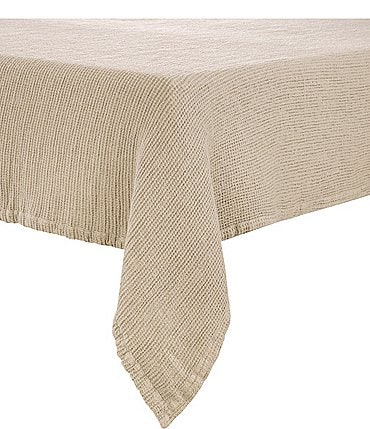 Image of Southern Living Waffle Jacquard Oblong 108" Tablecloth