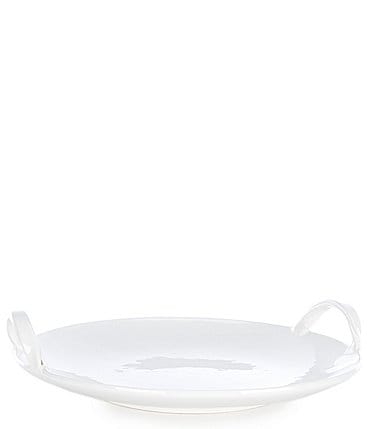 Image of Southern Living Social Round Basket Platter with Handles
