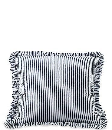 Image of Southern Tide South Shore Striped Reversible Euro Sham