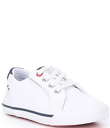 Image of Sperry Kids' Striper II Junior Leather Sneakers (Infant)