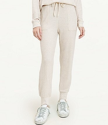 Image of Splendid Firestone Ribbed Waffle Stich Coordinating Drawstring Joggers