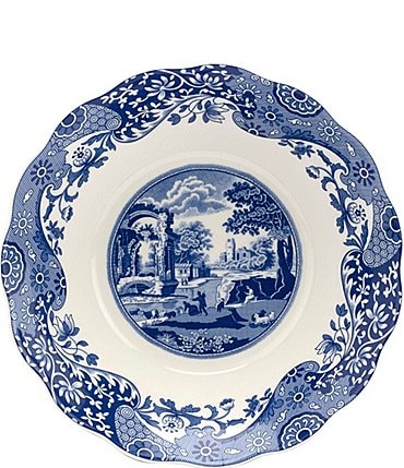 Image of Spode Blue Italian Chinoiserie 10" Daisy Bowl
