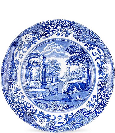Image of Spode Blue Italian Chinoiserie Bread and Butter Plate