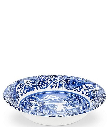 Image of Spode Blue Italian Chinoiserie Cereal Bowl