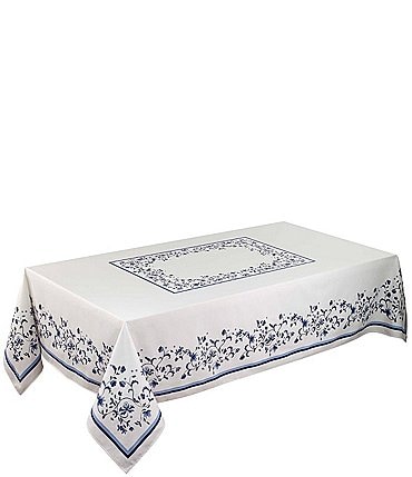 Image of Spode Portofino Blue Floral Tablecloth