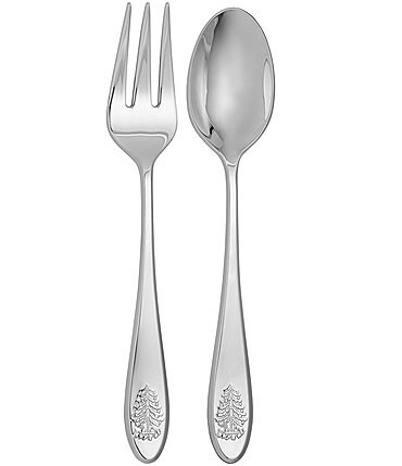 Image of Spode Christmas Tree Salad Server Set