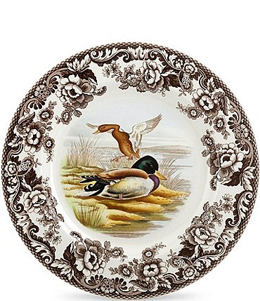 Image of Spode Festive Fall Collection Woodland Mallard Dinner Plate