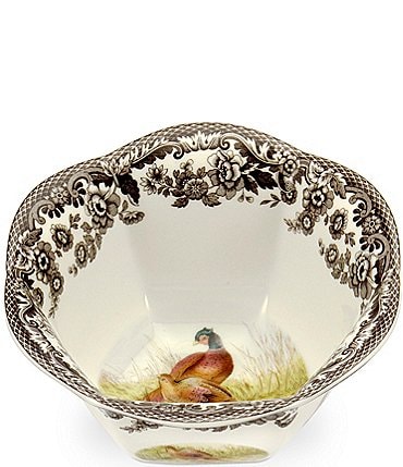 Image of Spode Festive Fall Collection Woodland Pheasant Nut Bowl