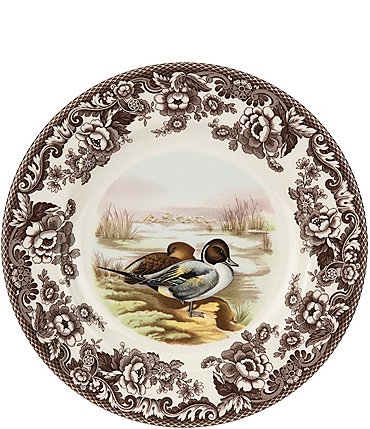 Image of Spode Festive Fall Collection Woodland Pintail Dinner Plate