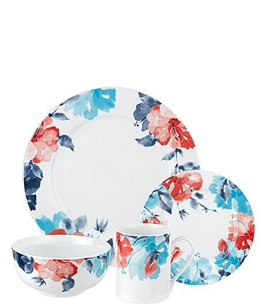 Image of Spode Home Floral Breeze 16-Piece Dinnerware Set