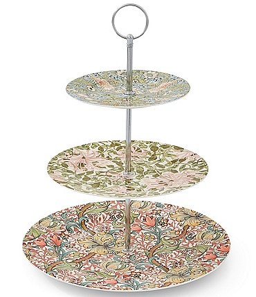 Image of Spode Morris & Co. Collection 3-Tier Cake Stand