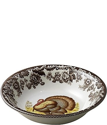 Image of Spode Woodland Turkey Ascot Cereal Bowl