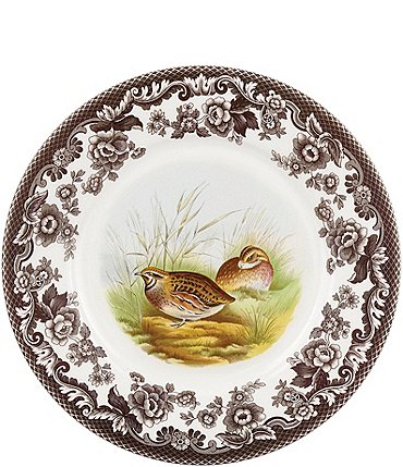 Image of Spode Woodland Quail Luncheon Plate