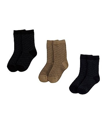 Image of Starting Out 3-Pack Crew Dress Socks