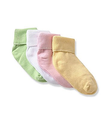 Image of Starting Out 4-Pack Single Cuffed Socks