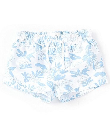 Image of Starting Out Baby Boy 3-24 Months Botanical Swim Trunks