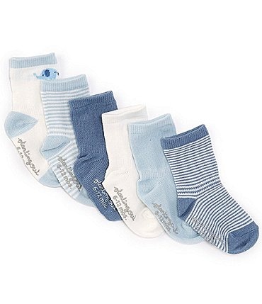 Image of Starting Out Baby Boys Crew 6-Pack Sock