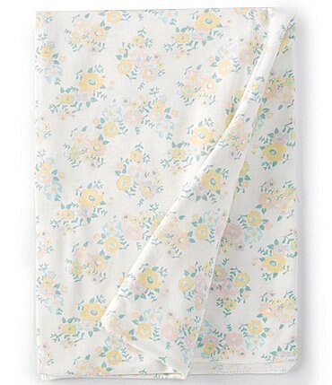 Image of Starting Out Baby Girls Floral Swaddle Blanket