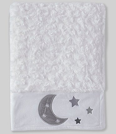 Image of Starting Out Baby Moon & Stars Swirl Blanket