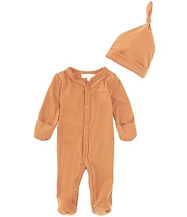 Starting Out Baby Girls Newborn-9 Months Long Sleeve Ruffle Button Up Fall  Animal Footed Coverall