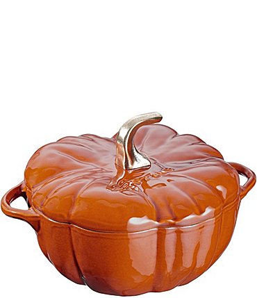 Image of Staub Cast Iron 3.5 QT Pumpkin Cocotte