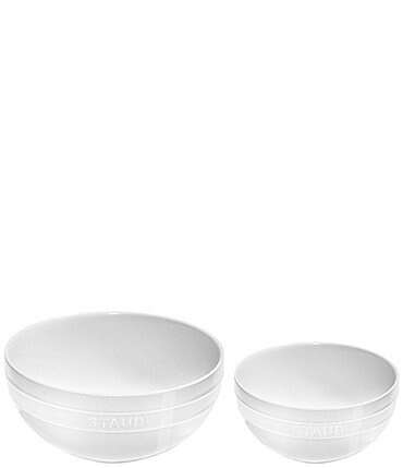 Image of Staub Ceramic 2-Piece Nested Mixing Bowl Set