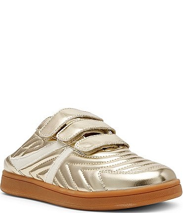 Image of Steve Madden Magik Metallic Slip On Mule Sneakers